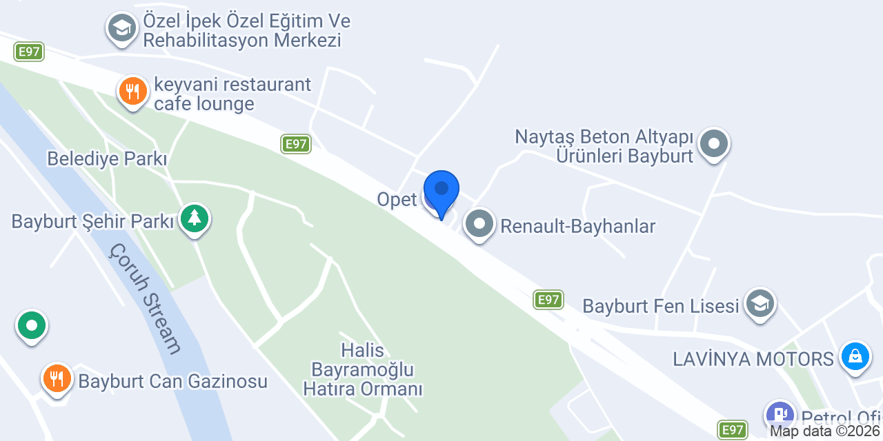 AKYÜZ DEMİR & ÇELİK konumu