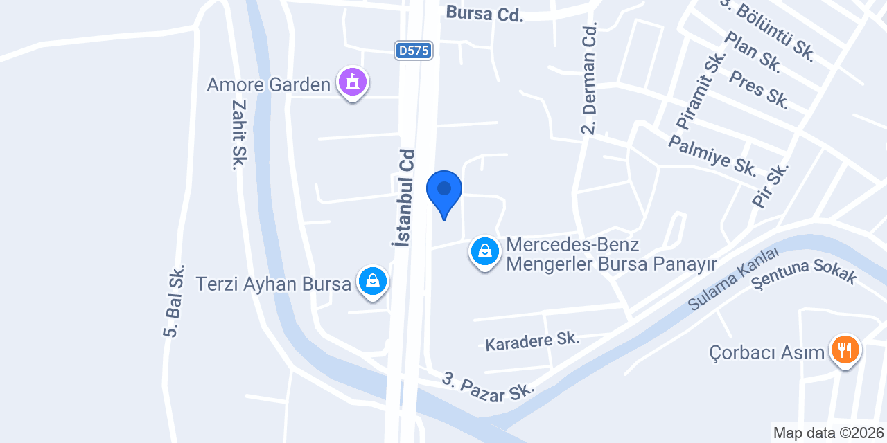 Dağlı Kestane Şekeri konumu