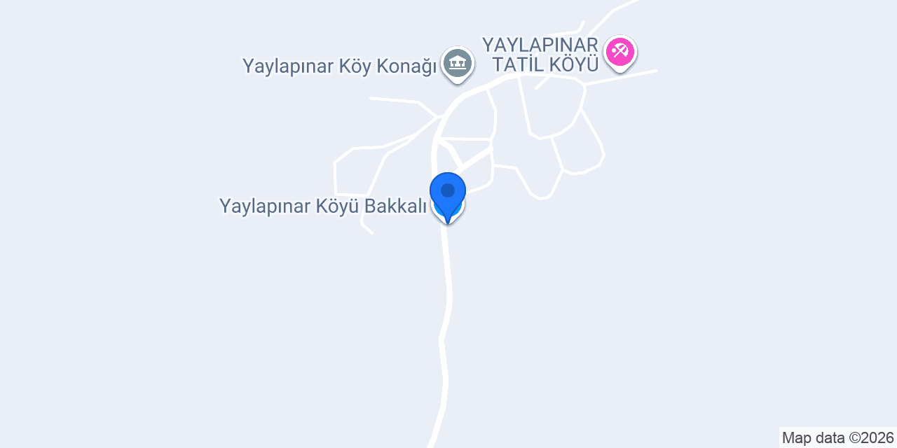 Yaylapınar Köyü Bakkalı konumu