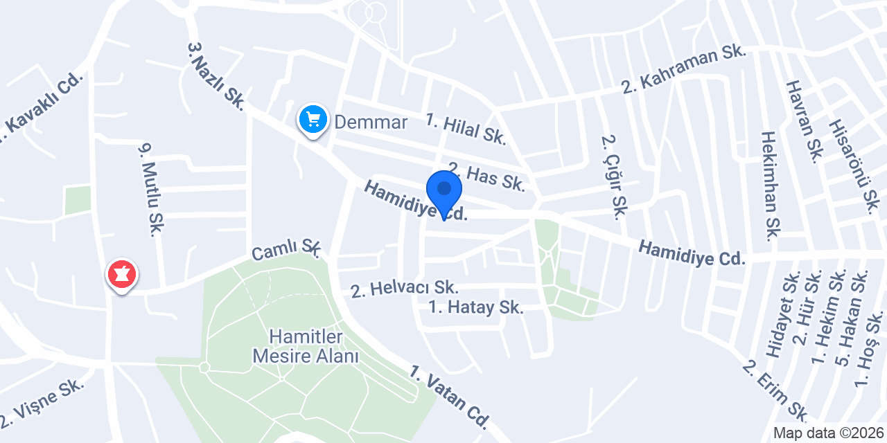 Demirdöküm konumu