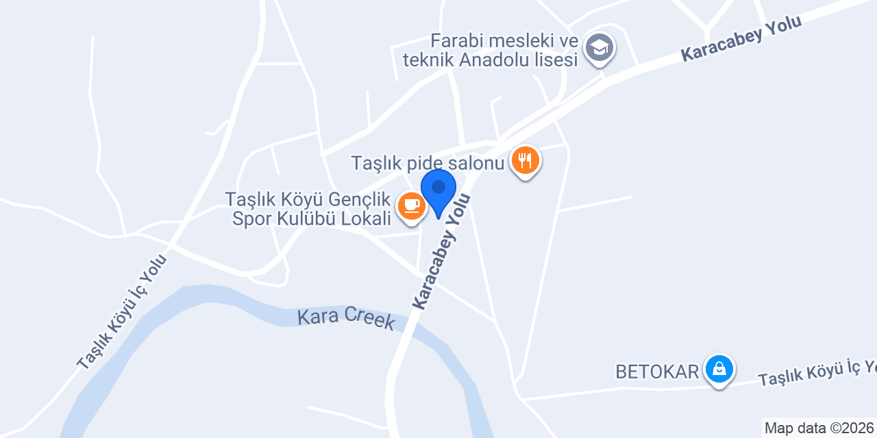 Karacabey Taşlık Ihlamur Kafe konumu