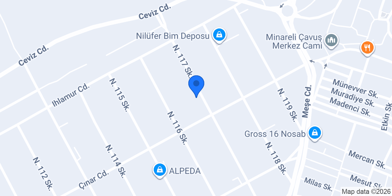 Etabal Çelik Servisi Ltd.Şti. konumu