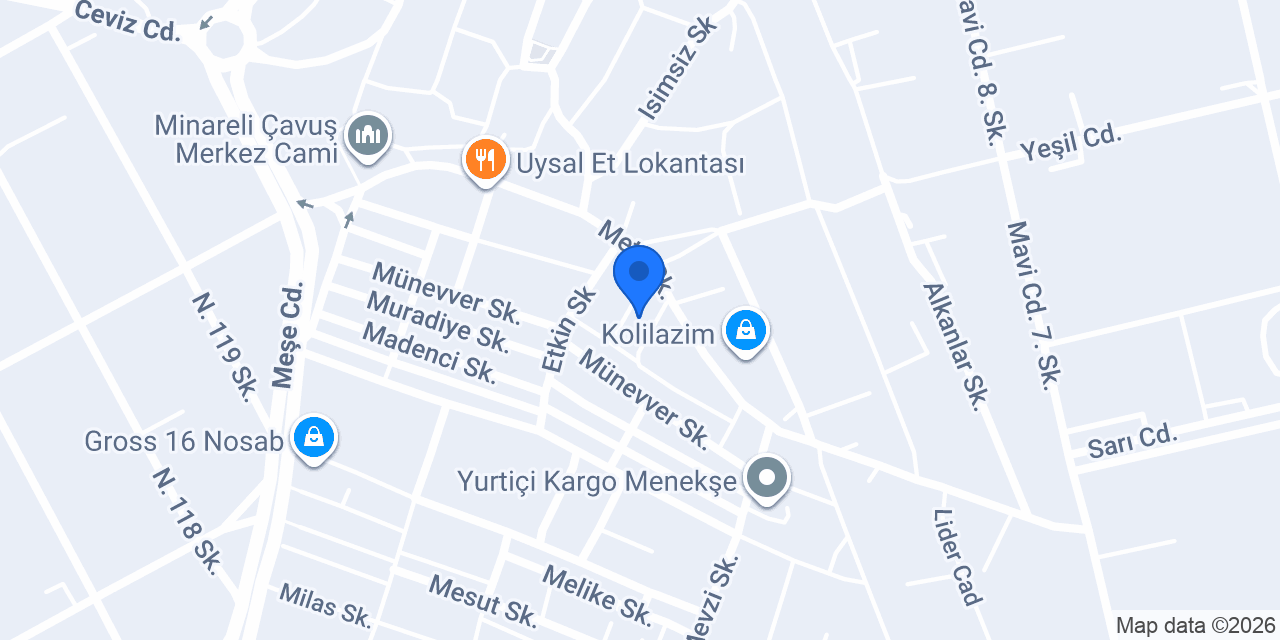 Sunaş Catering konumu