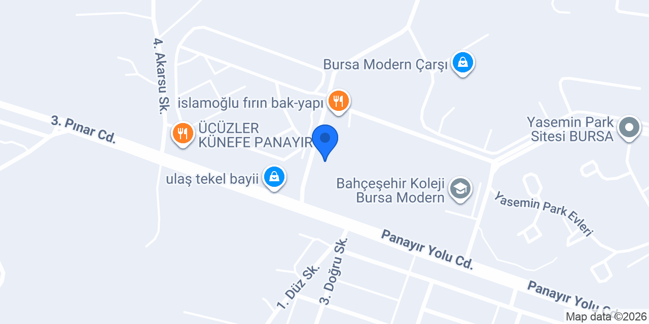 ORKİDE DONDURMA konumu