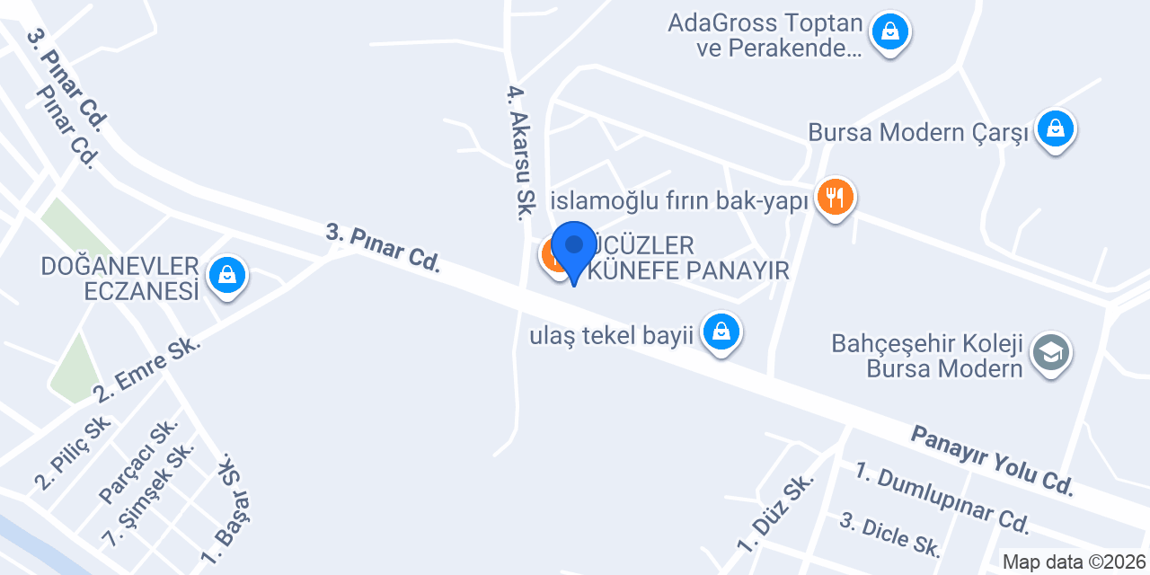BK TAVUKÇULUK konumu