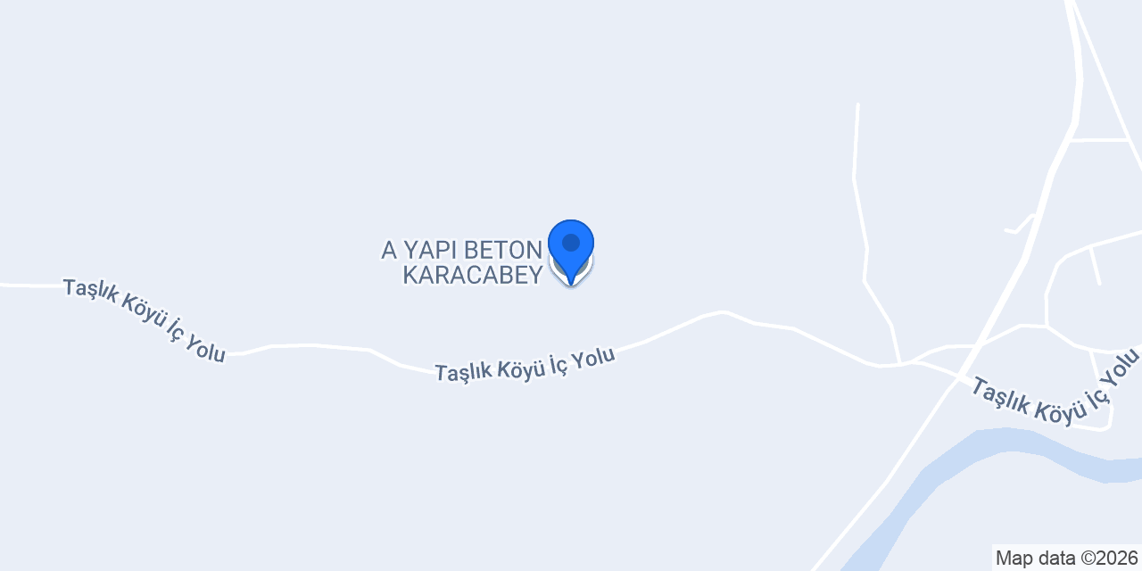 A YAPI BETON KARACABEY konumu