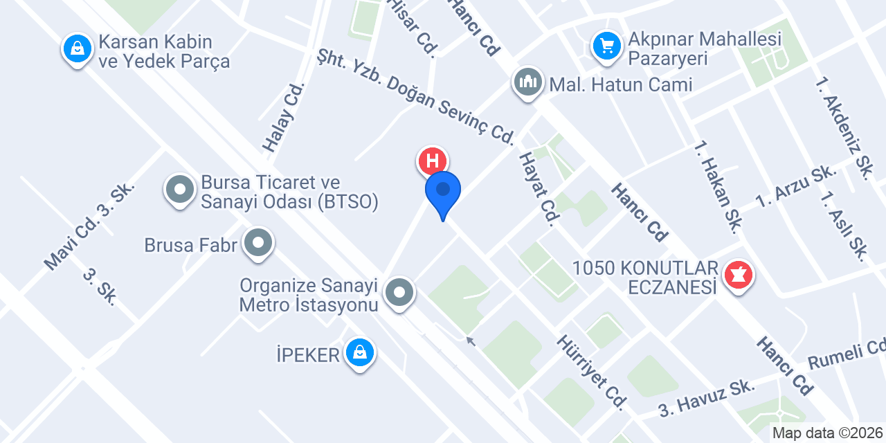 Tokoğlu Şifa Eczanesi konumu