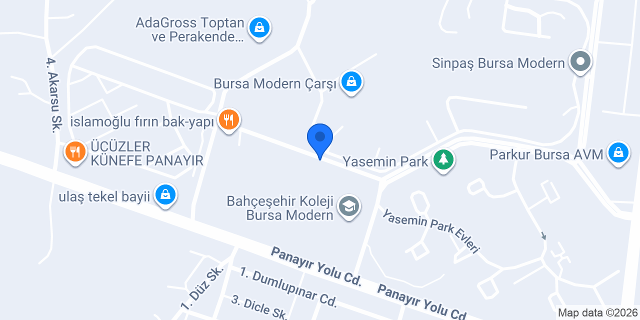 EYMEN KURU TEMİZLEME konumu