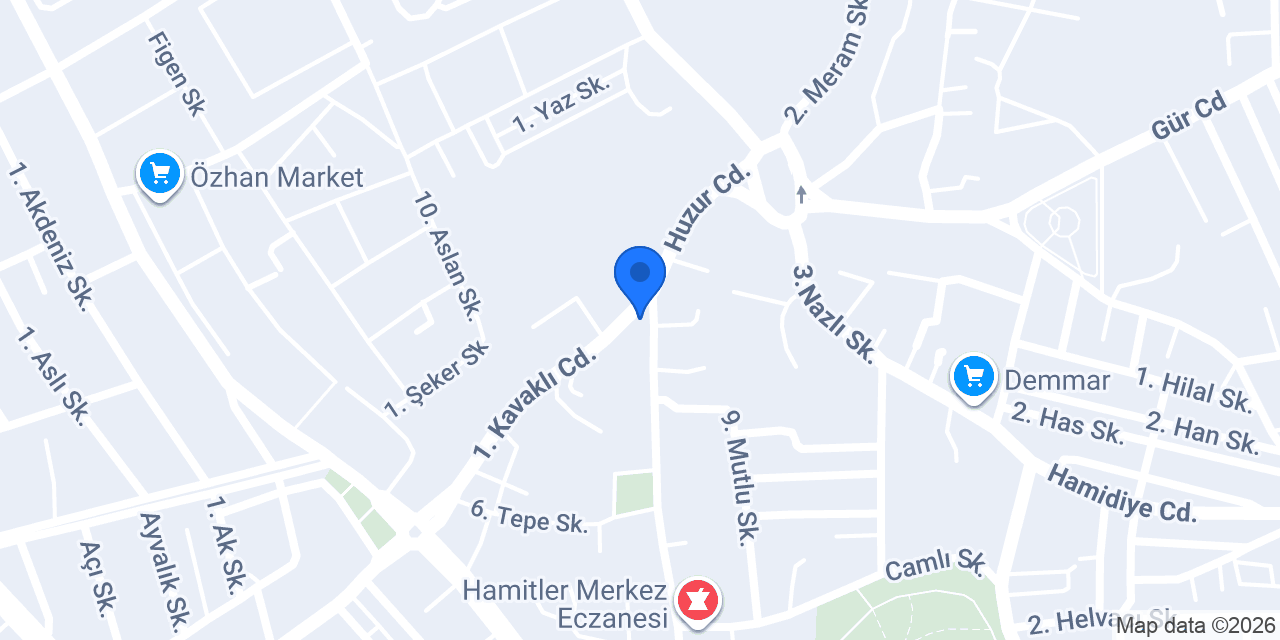 Öz Hamitler Kasabı konumu