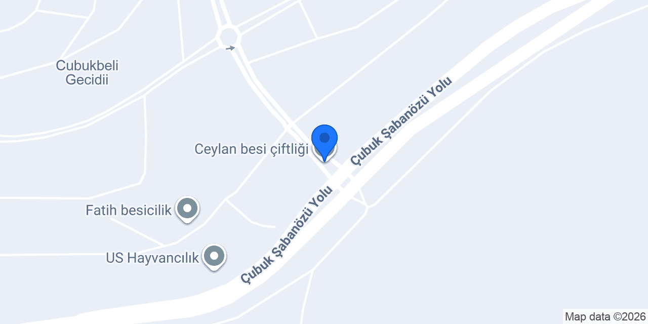 Ceylan besi çiftliği konumu