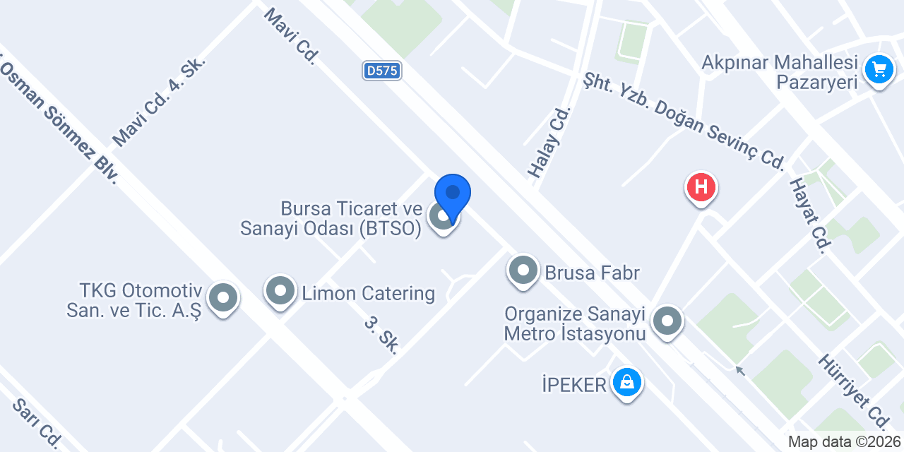 KFA FUARCILIK A.Ş. konumu
