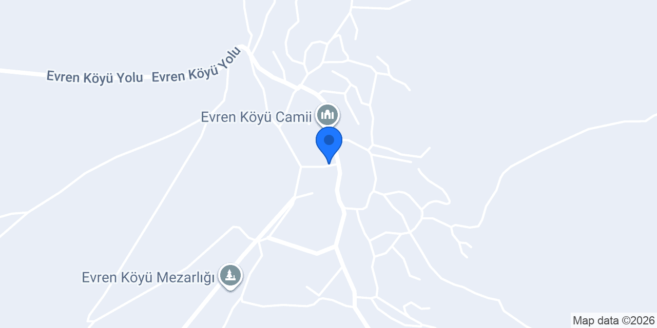 Evren Köyü Muhtarlığı konumu