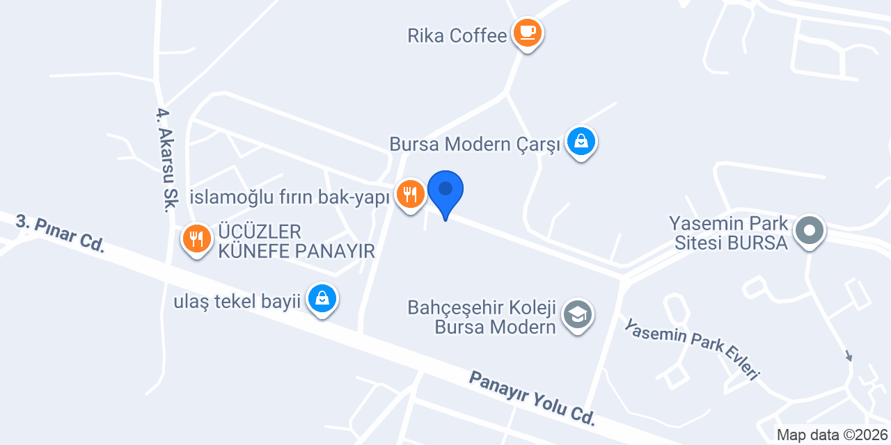 Terzi Türkan - Ahmet Yılmaz konumu