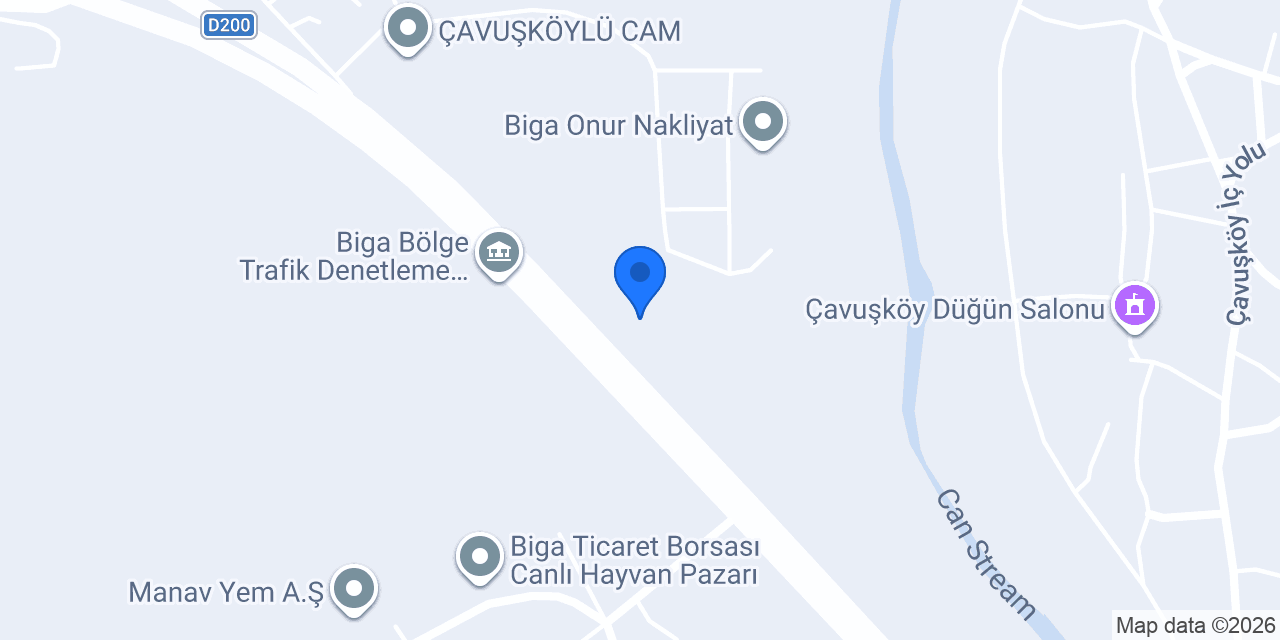 YAVZULAR GIDA ÇELTİK FABRİKASI konumu