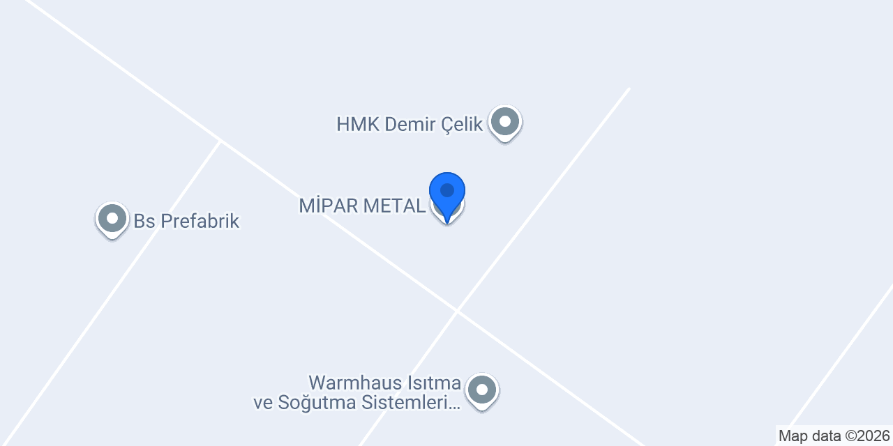MİPAR METAL konumu