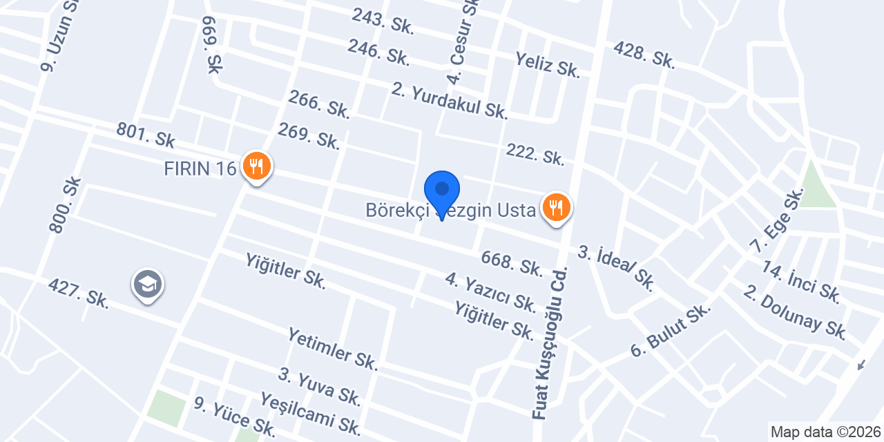 ÖZLÜ YAPI MARKET konumu
