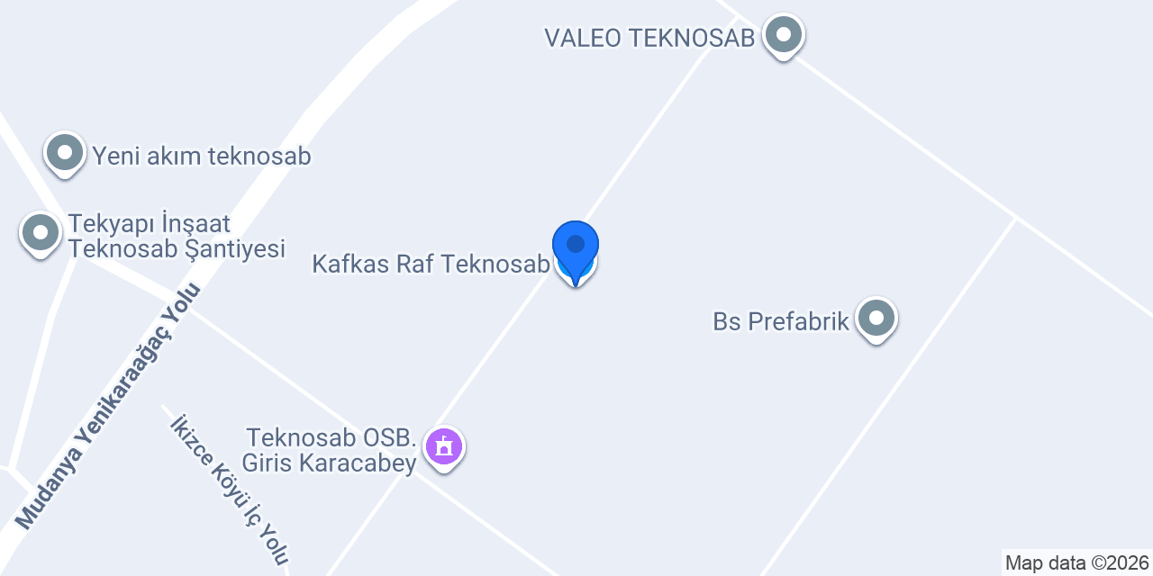 Kafkas Raf Teknosab konumu