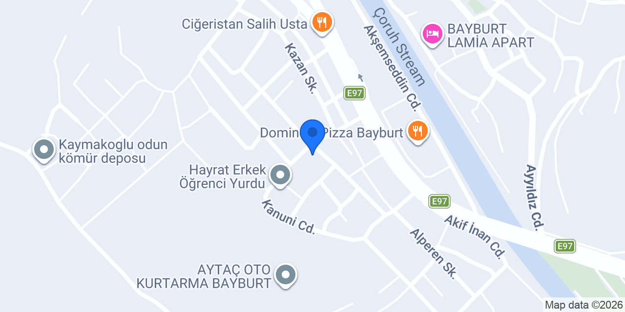 Kalp pilates stüdyo konumu