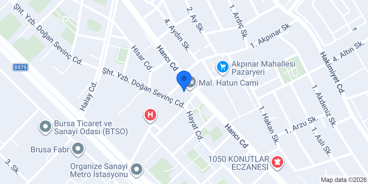 Bursa Hat Sanatı konumu