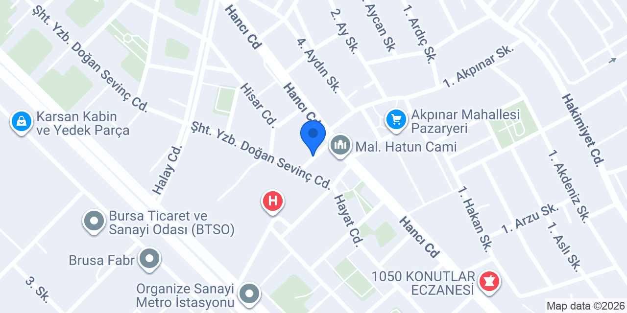 Akpınar Eczanesi konumu