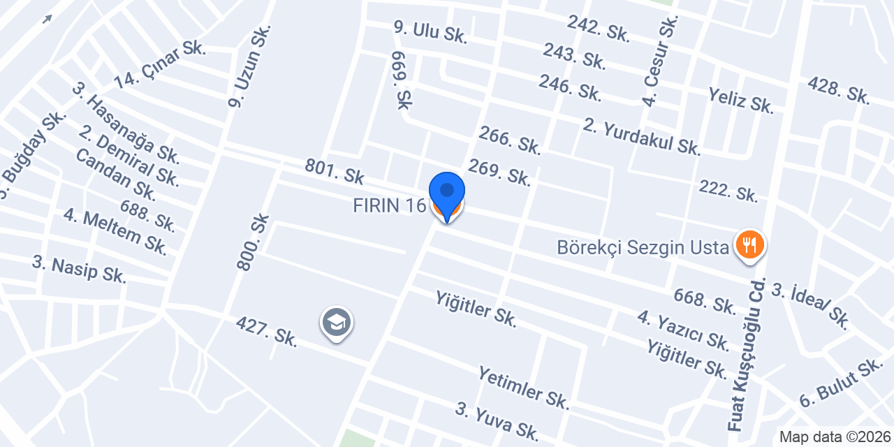 FIRIN 16 konumu