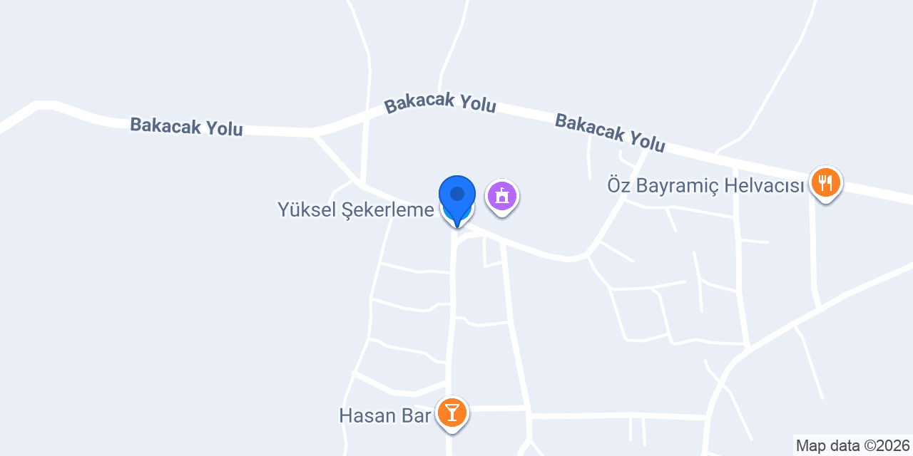Yüksel Şekerleme konumu