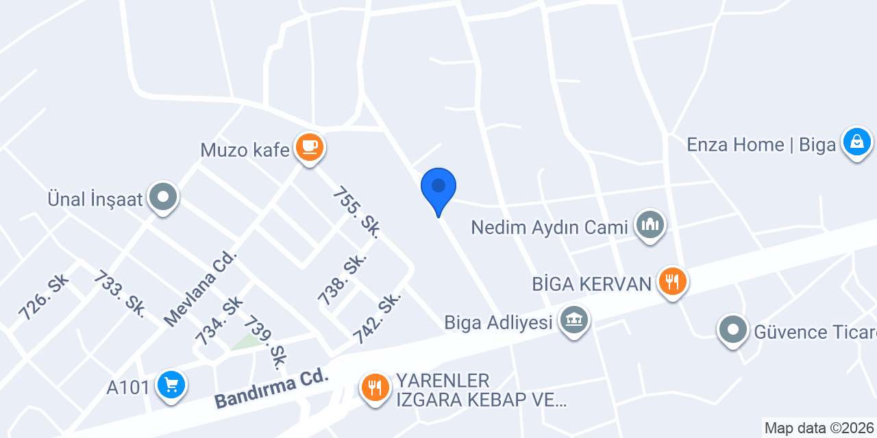 Enza Home konumu