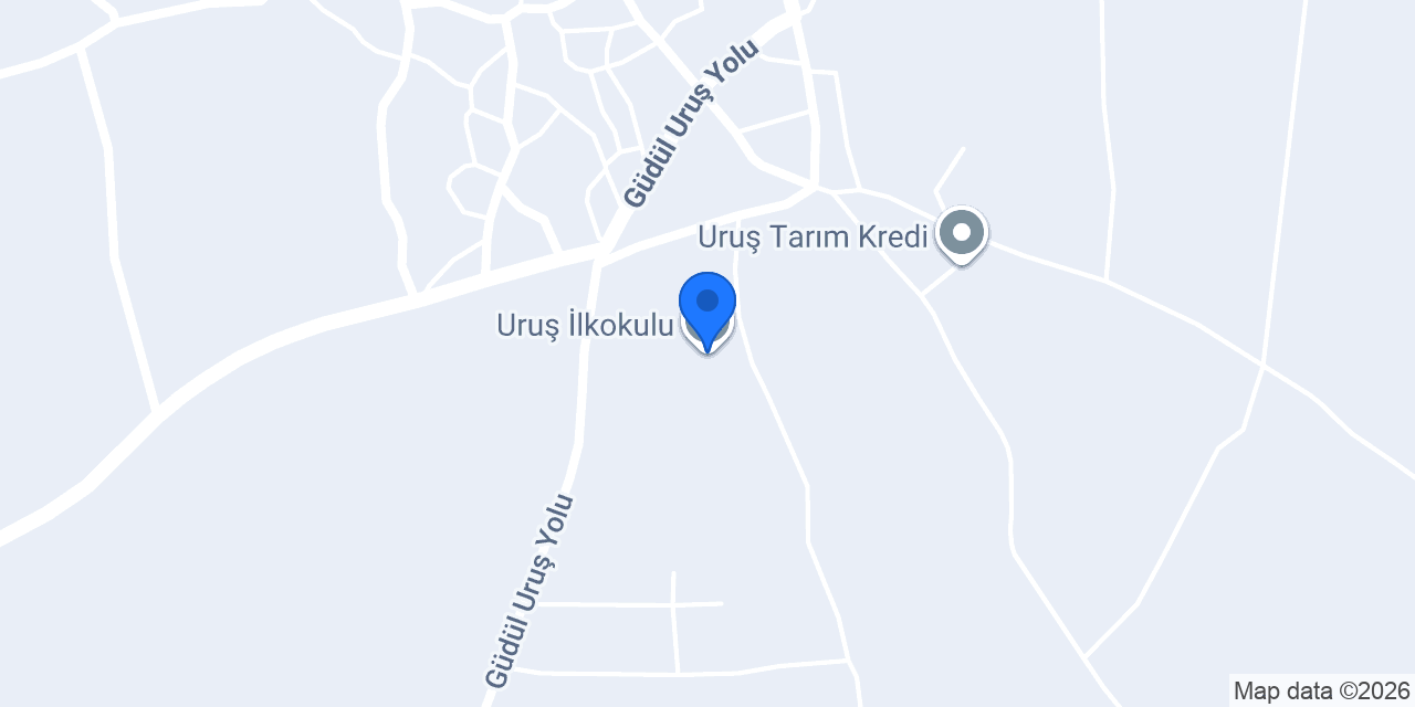 Uruş İlkokulu konumu
