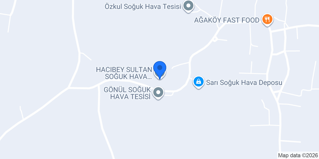 HACIBEY SULTAN SOĞUK HAVA TESİSLERİ konumu