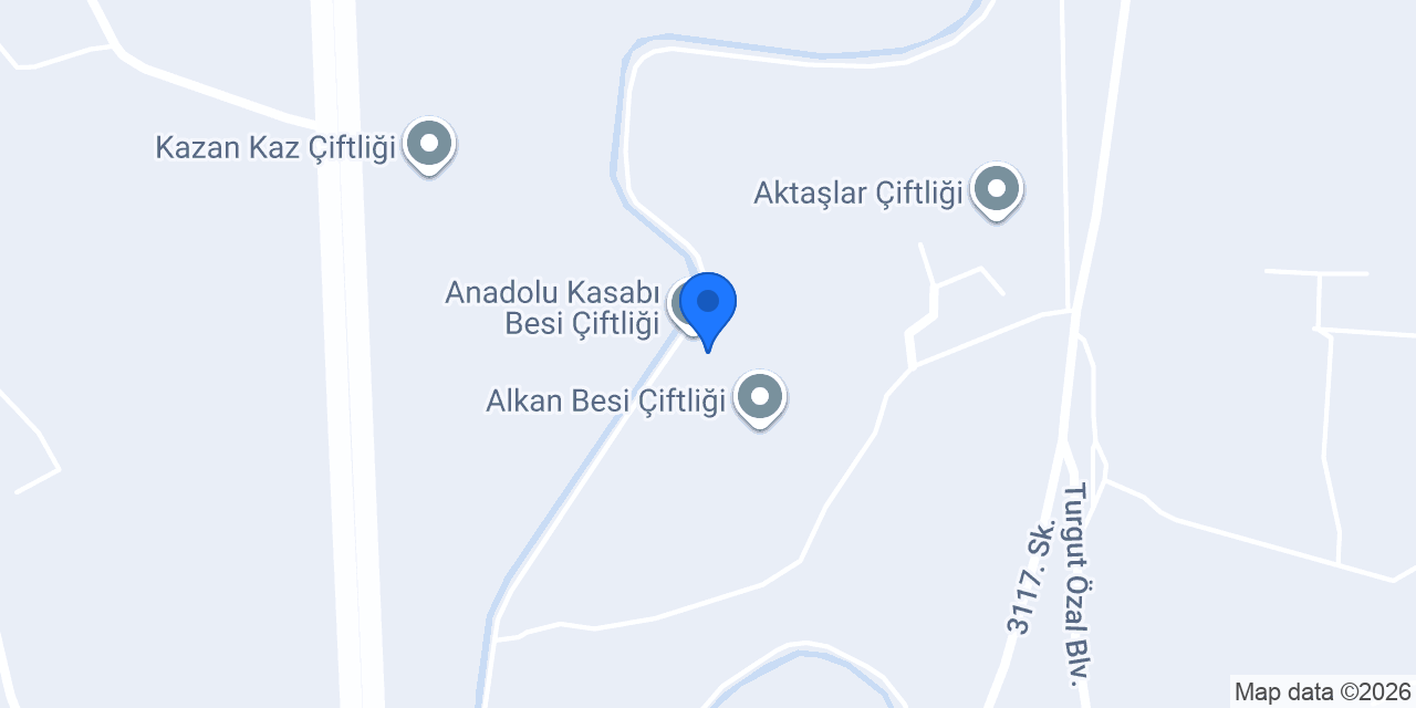 Alkan Besi Çiftliği konumu