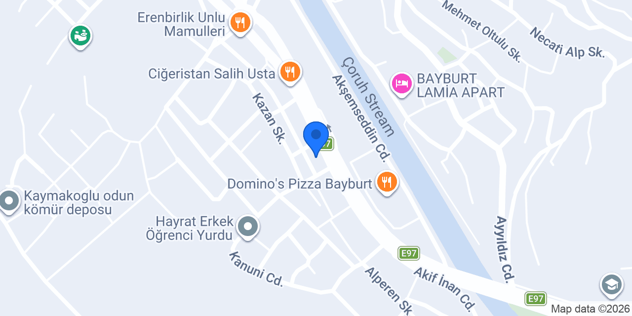 Kaymak cafe restourant konumu