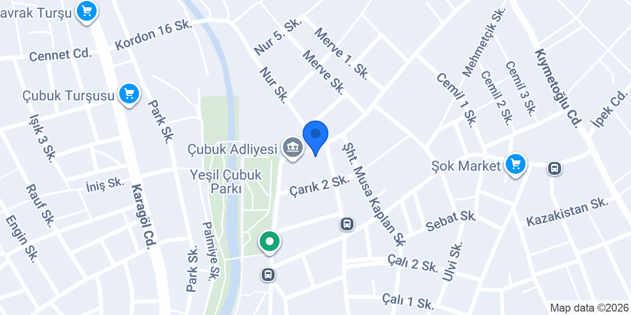 Acar Hukuk Bürosu - Av.Barış Emre Acar konumu