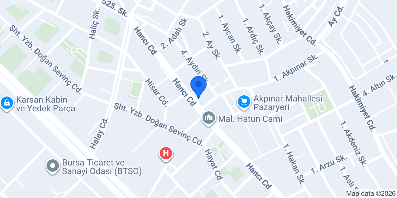 KLİNİK AKPINAR konumu