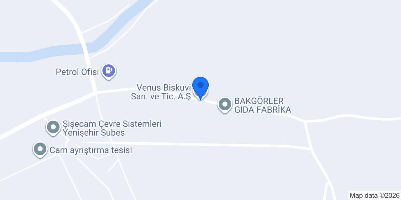 Venus Biskuvi San. ve Tic. A.Ş. konumu