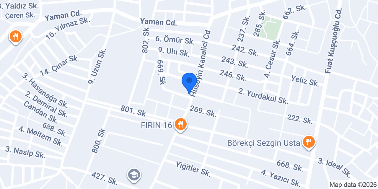 Maraş Dondurma İsa Usta konumu