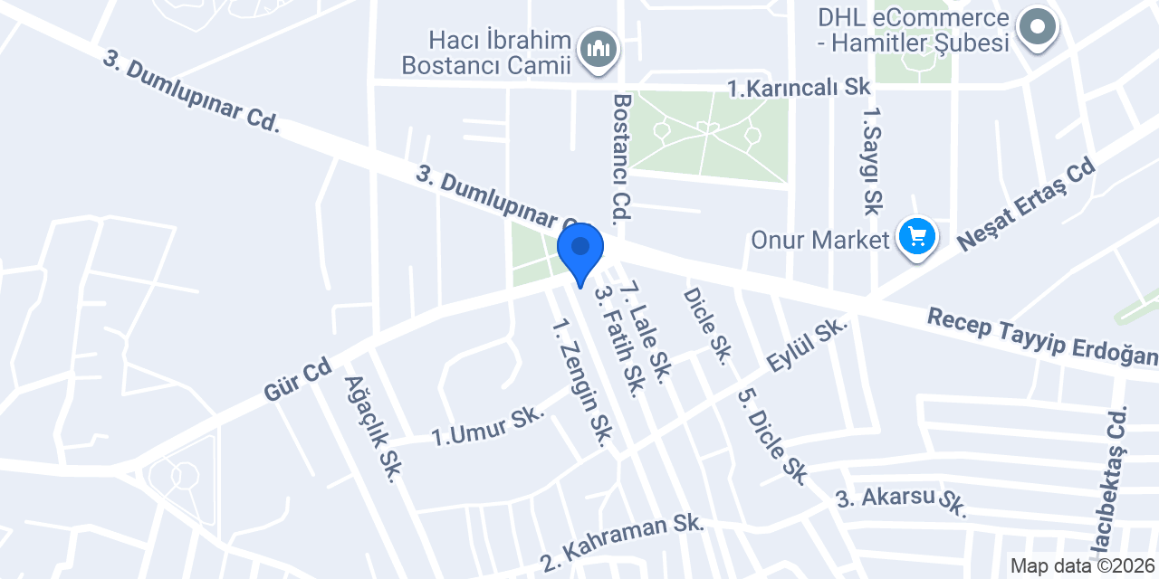 Düşler petshop konumu