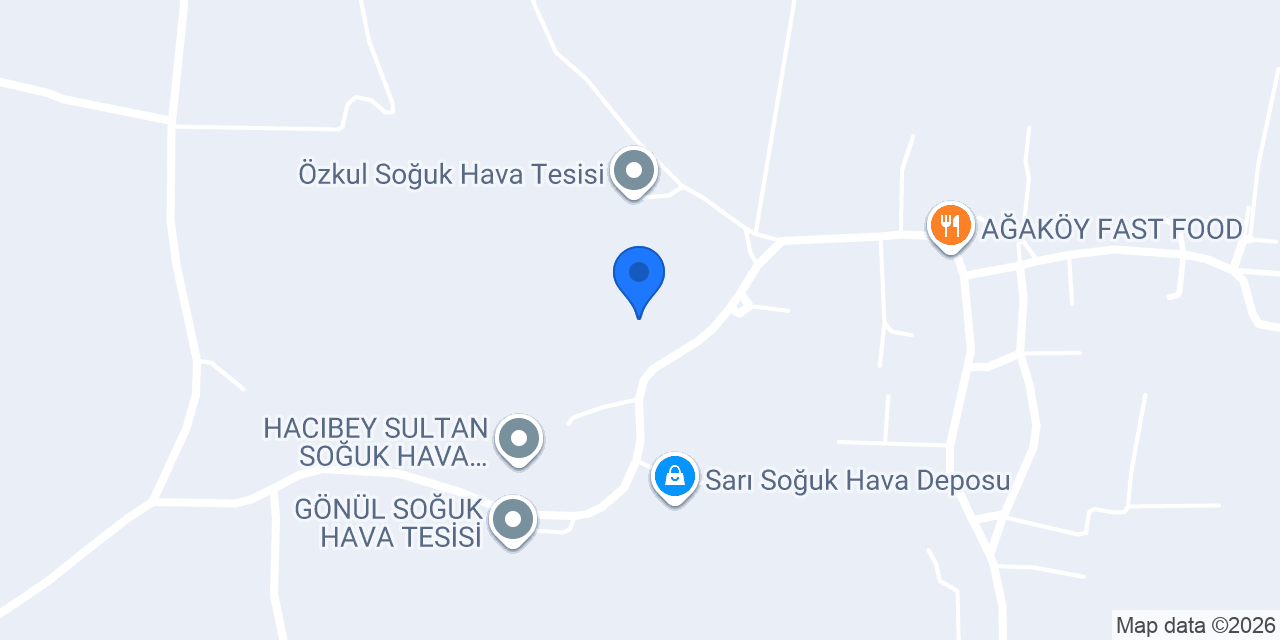Tekefe Soğuk Hava Tesisleri konumu