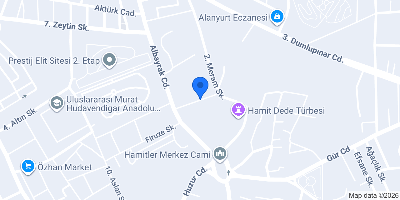 Bursa Alev Masaj Salonu konumu