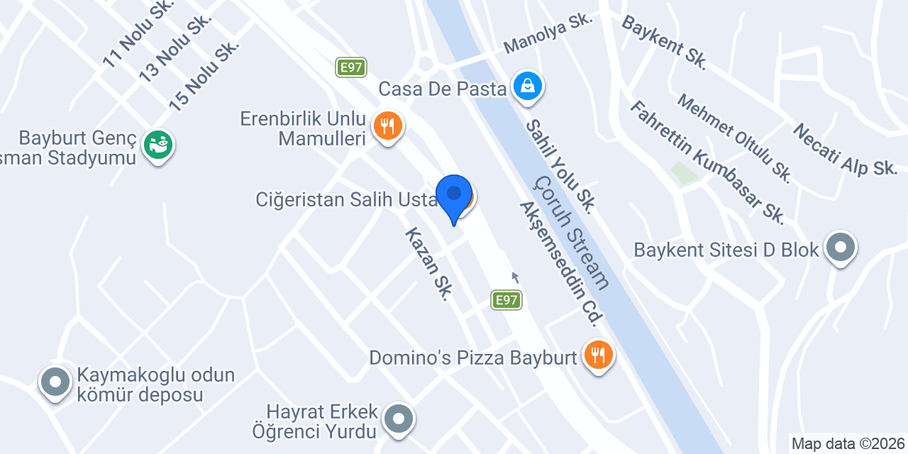 Bayburt 5.Noter konumu