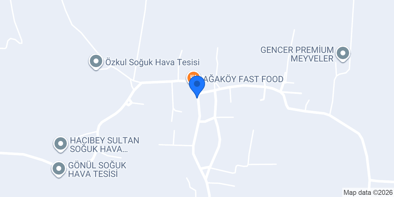 Çınar Market konumu