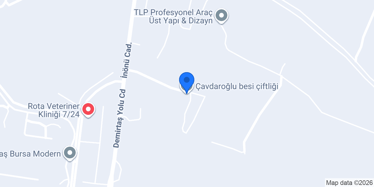 Çavdaroğlu besi çiftliği konumu