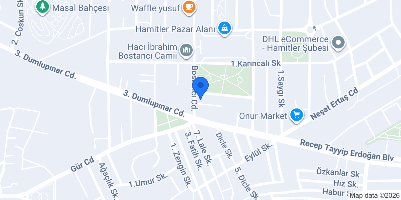 Gamze Üzger Eczanesi konumu