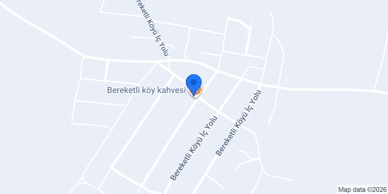 Bereketli köy kahvesi konumu