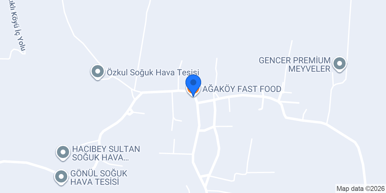 AĞAKÖY FAST FOOD konumu