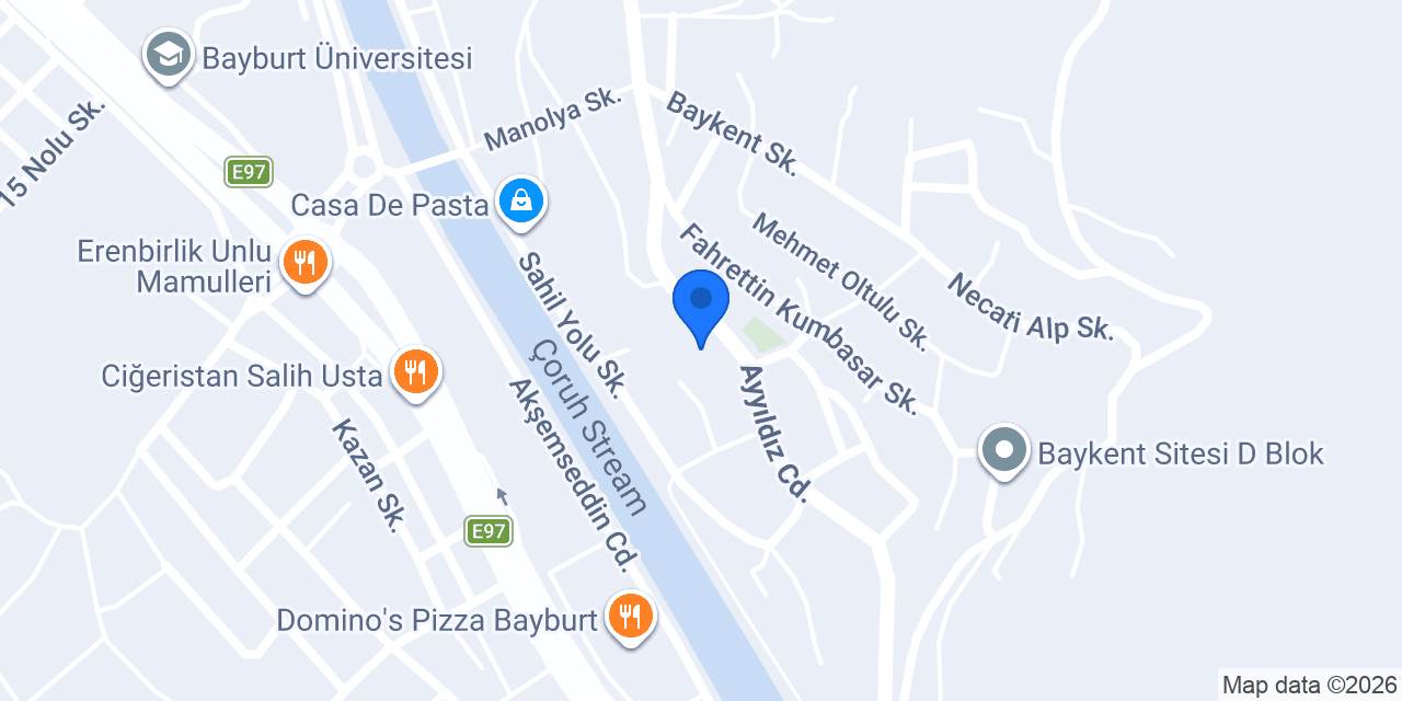 Bayburt Bilişim konumu