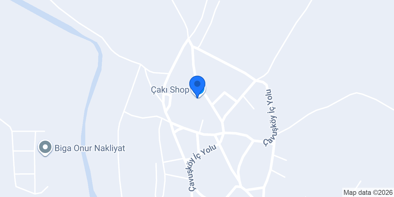 Çakı Shop konumu