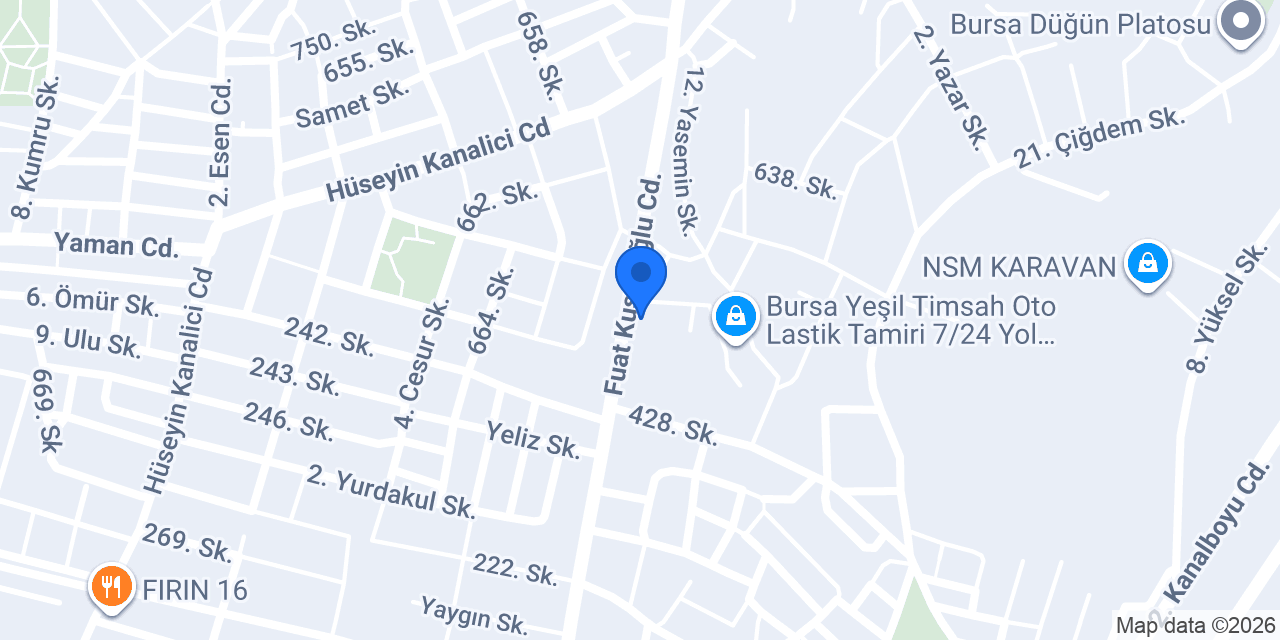 HAN YAPI Mimarlık konumu