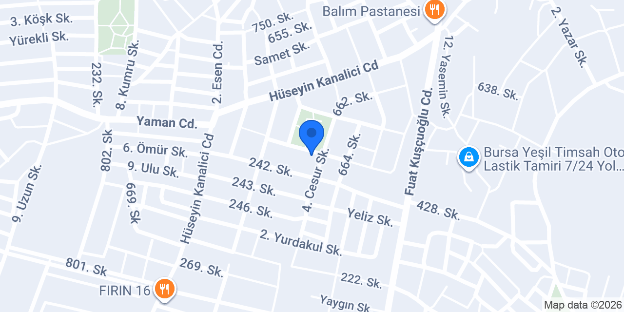 KOCA HAVUZ konumu