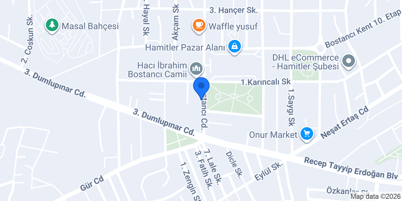 Domino's Pizza Yunuseli konumu