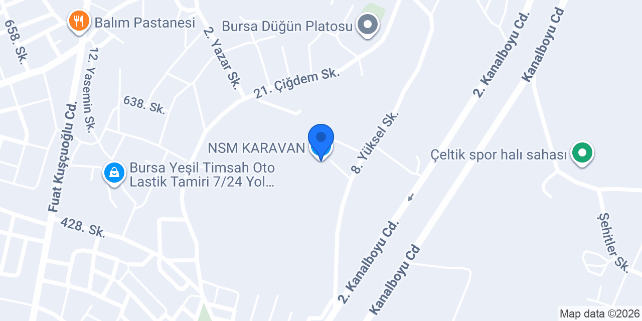 NSM KARAVAN konumu